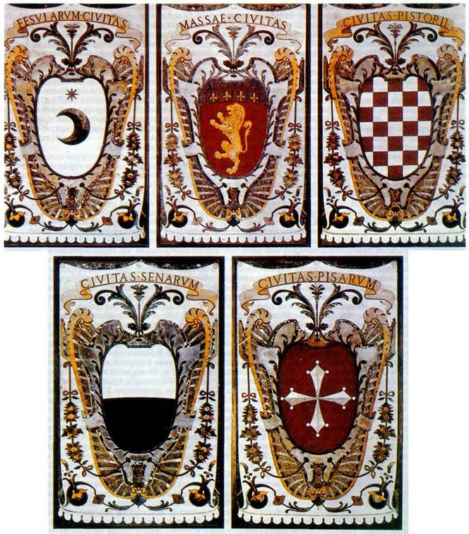гербы средневековья