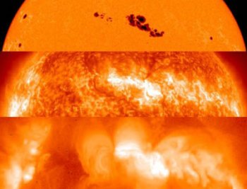 Что происходит на поверхности Солнца 